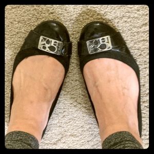 Coach Ballet Flats Black 7.5